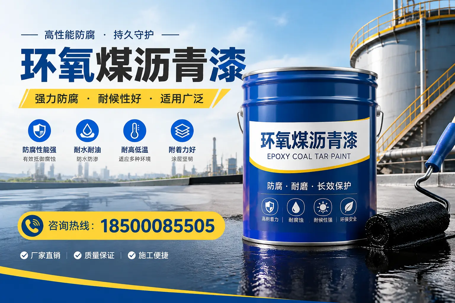 环氧煤沥青漆的储存与运输注意事项，昌黎企业须知